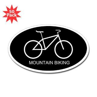 Mountain Biking II Oval Sticker (50 pk) for $140.00