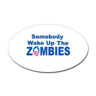 Obama Zombie Stickers  Car Bumper Stickers, Decals