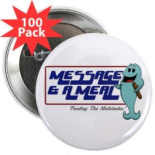 Message & A Meal 2.25 Button (100 pack)
