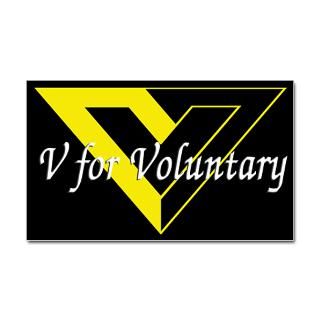 is for Voluntary  V for Voluntary    voluntaryism, market anarchy