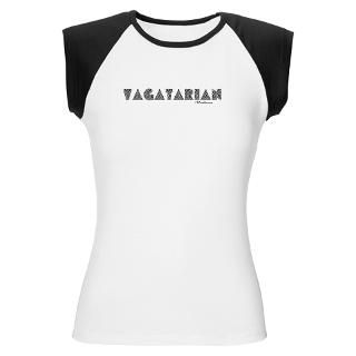 Vagatarian (all caps) Womens Cap Sleeve T Shirt