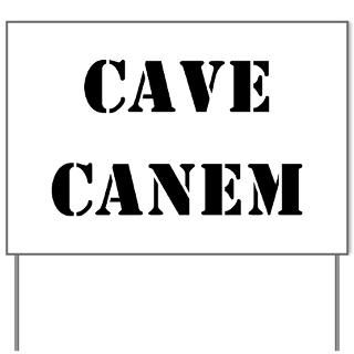 Cave Canem Beware of Dog in Latin  Track Em Down Cool Gifts