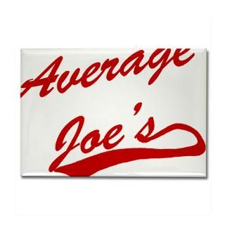 Average Joes Rectangle Magnet