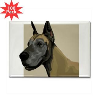 great dane rectangle magnet 100 pack $ 148 99