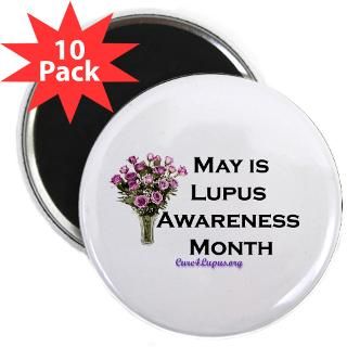 Lupus Awareness Month 2.25 Magnet (10 pack)