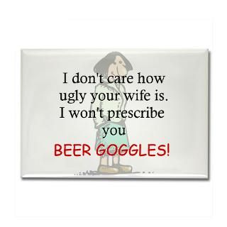 prescribe beer goggle rectangle magnet 100 pack $ 153 99 prescribe