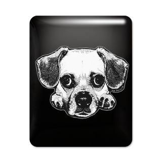 Black & White Puggle iPhone 3G Hard Case