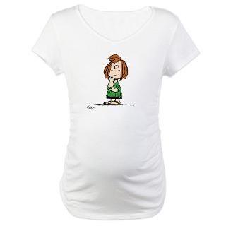 Peppermint Patty Maternity T Shirt
