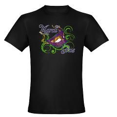 Mardi Gras Design 5 Mens Fitted T Shirt (dark)