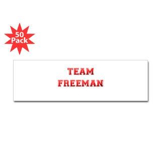 team morgan freeman bumper sticker 50 pk $ 155 19
