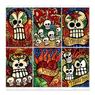 Day of the Dead Sugar Skulls  LunaGraphica   Cindy Couling   Mixed