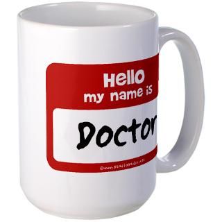 Doctor Name Tag  StudioGumbo   Funny T Shirts and Gifts