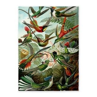 Ernst Haeckel Hummingbirds 5x7Area Rug for $172.00