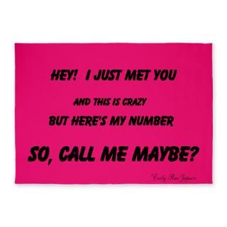 Call Me Maybe 5x7Area Rug for $172.00