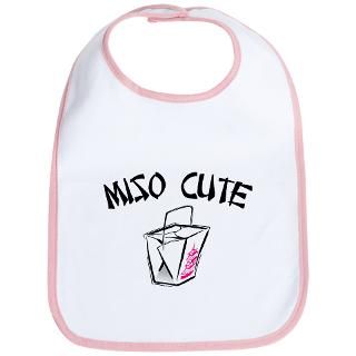 Asian Gifts  Asian Baby Bibs  Miso Cute Bib