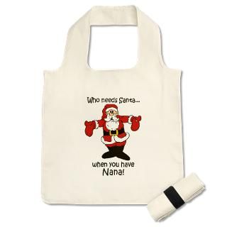 Children Gifts  Children Bags  Who needs Santa Reusable Shopping