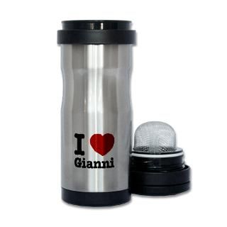 Gianni Gifts  Gianni Drinkware  I love Gianni Tea Tumbler