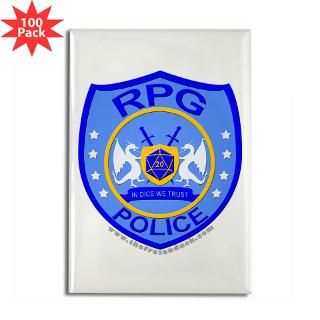rpg police rectangle magnet 100 pack $ 179 99