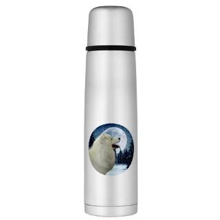Animals Gifts  Animals Drinkware  Samoyed Large Thermos® Bottle