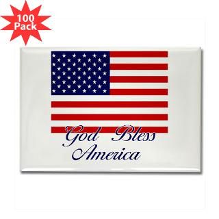 american flag god bless america rectangle magnet $ 189 99