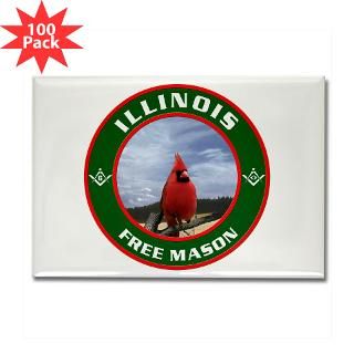 illinois free mason rectangle magnet 100 pack $ 189 99