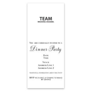Team wedding crasher Invitations by Admin_CP4004356