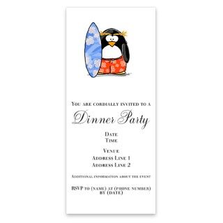 Surfing Macaroni Pengu Invitations by Admin_CP2574929