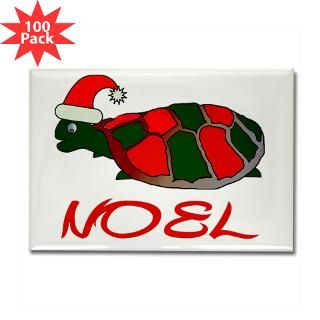 turtle christmas rectangle magnet 100 pack $ 189 99