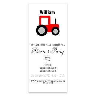 William   Red Tractor Invitations by Admin_CP8223518