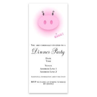 Pinky Oink Pig Invitations by Admin_CP4539018