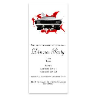 Camaro Style Invitations by ADMIN_CP10570402