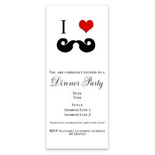 Love Curly Mustaches Invitations by Admin_CP147490