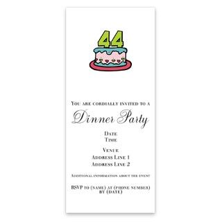 44th Birthday Cake Invitations by Admin_CP1556321