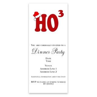 HO3 FUNNY CHRISTMAS THEMED Invitations by Admin_CP10252218