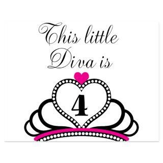 Little Diva Birthday Invitations  Little Diva Birthday Invitation