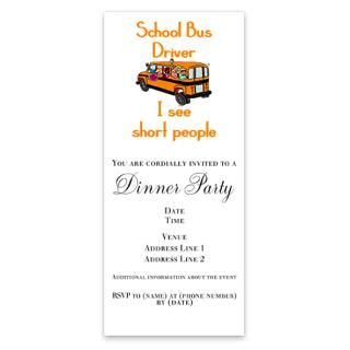 School Bus Driver Invitations by Admin_CP6483075