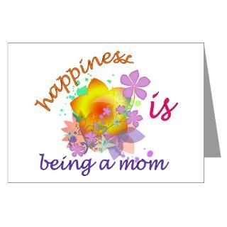 Happiness is Being a Mom Greeting Card for