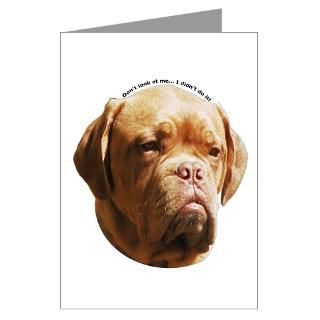 Dogue De Bordeaux Greeting Cards (Pk of 10) for