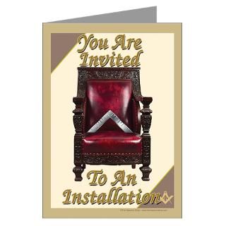 Installation Invitations Greeting Cards (Pk of 20) for