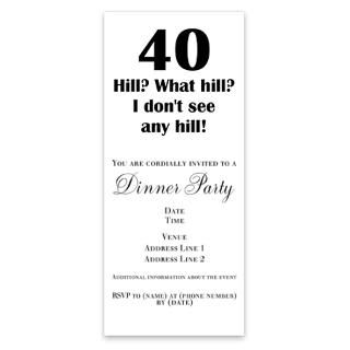 40 What hill? Invitations by Admin_CP2062320