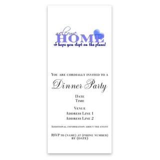 Welcome Home (plane) Invitations by Admin_CP9587230  512577624