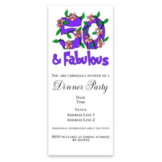 50 and Fabulous Invitations by Admin_CP4798650  507135137