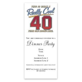 40Th Birthday Funny Invitations  40Th Birthday Funny Invitation