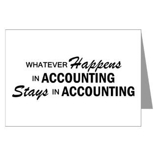 Whatever Happens   Accounting Greeting Cards (Pk o for