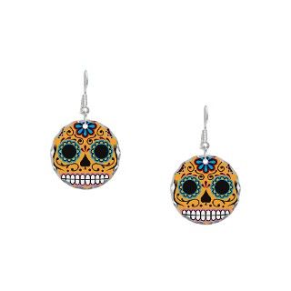 All Souls Day Gifts  All Souls Day Jewelry  Sugar Skull Earring