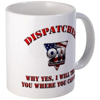 911 Gifts  911 Drinkware  911 Dispatcher Mug
