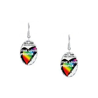 Love Gifts  Love Jewelry  Earring Oval Charm