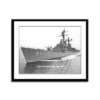 USS TURNER JOY Framed Panel Print  THE USS TURNER JOY (DD 951) STORE