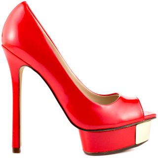 luichiny women s free to be coral patent new $ 84 99