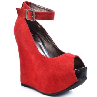 Angel Lina   Red Suede Luichiny